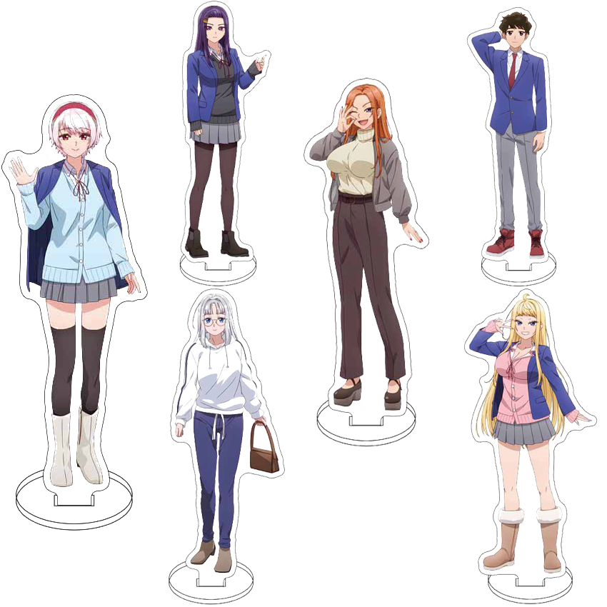Anime Merchandise Collection - 16-сантиметровая акриловая подставка для фигурок, аниме